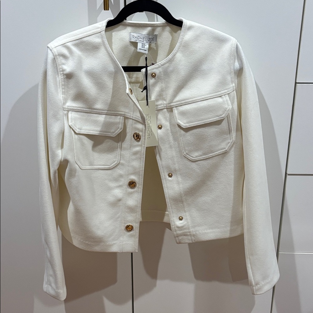 Rachel Zoe Cream Women's Blazer